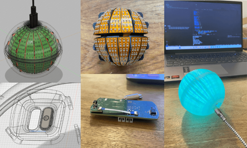 Quantum LED Sphere project
