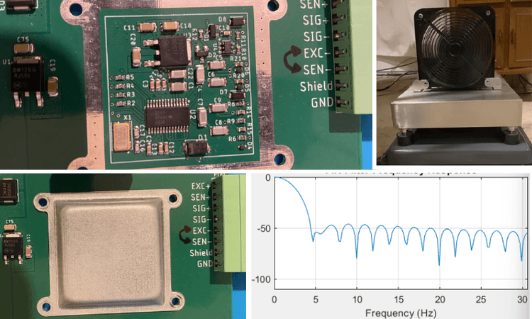 Vibration-Compensated Industrial Scale